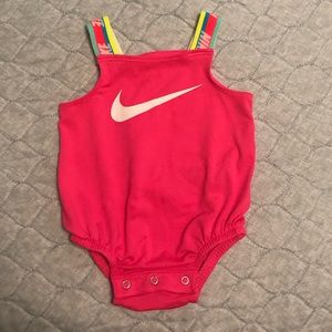 Nike Pink Baby Swimsuit